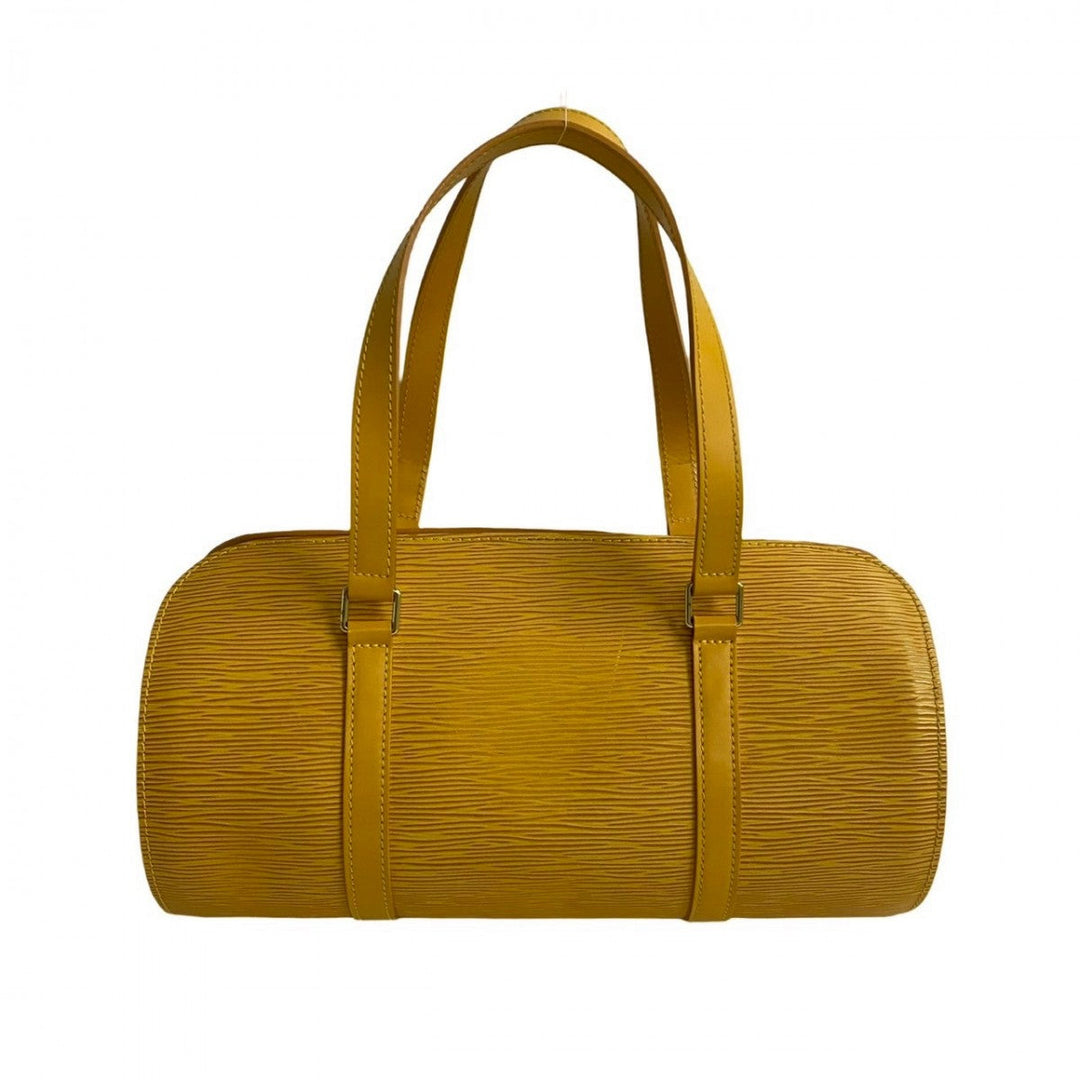 LOUIS VUITTON Handbag M52229 Epi Leather yellow Epi Suflo
