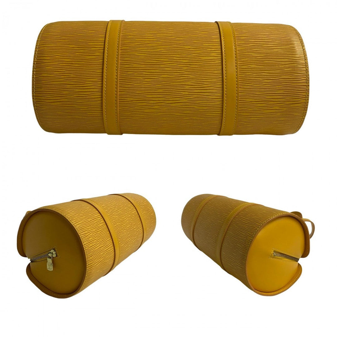 LOUIS VUITTON Handbag M52229 Epi Leather yellow Epi Suflo