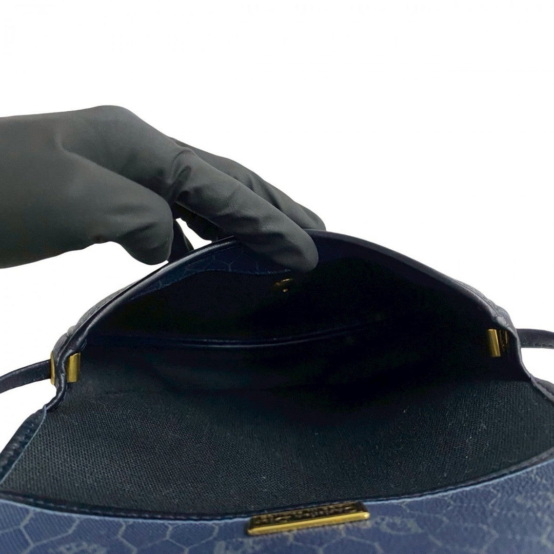 Dior Shoulder Bag leather Navy