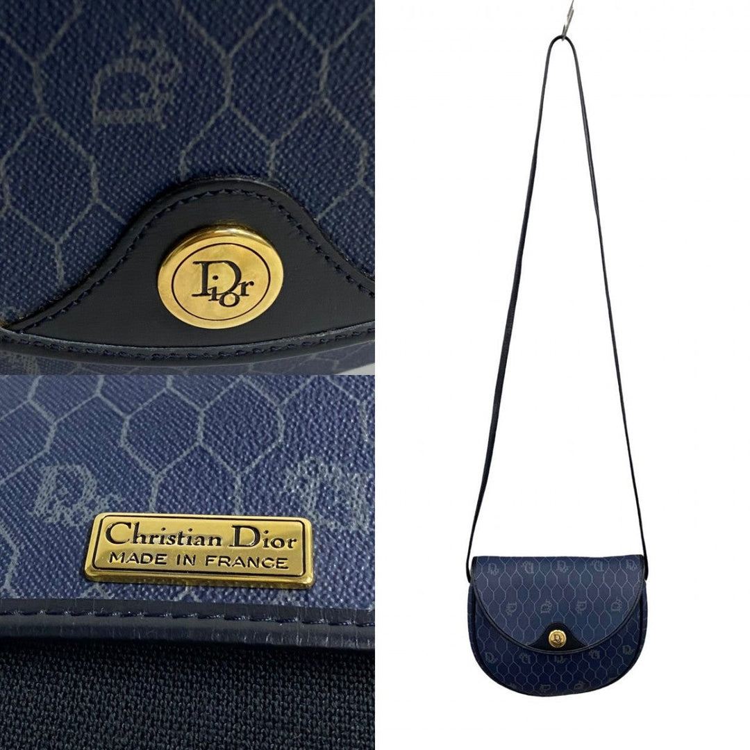 Dior Shoulder Bag leather Navy