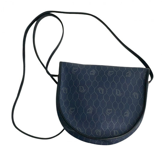 Dior Shoulder Bag leather Navy