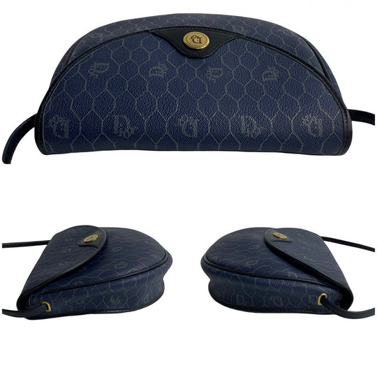 Dior Shoulder Bag leather Navy