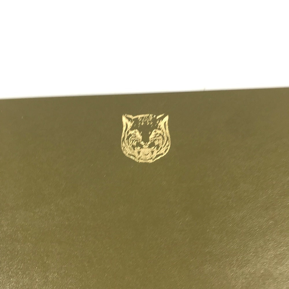 GUCCI Other miscellaneous goods leather khaki PC personal computer interior tiger mouse pad mens Used Authentic