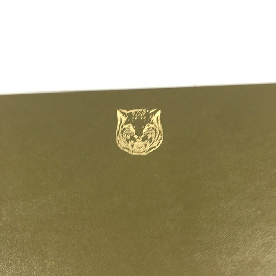 GUCCI Other miscellaneous goods leather khaki PC personal computer interior tiger mouse pad mens Used Authentic