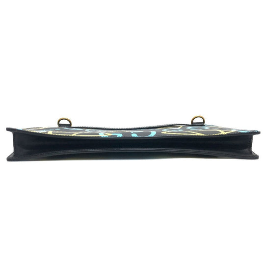 GUCCI Shoulder Bag 429004 leather black ghost