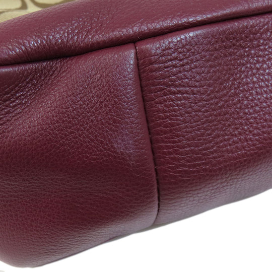 COACH Handbag F23279 canvas beige Signature 2WAY