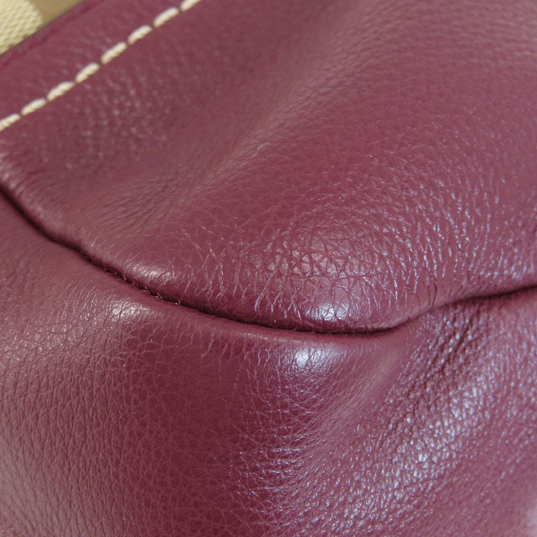 COACH Handbag F23279 canvas beige Signature 2WAY