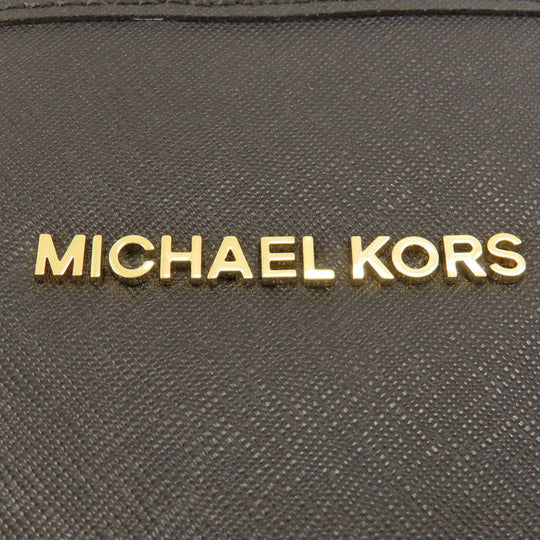 MICHAEL KORS Tote Bag leather Brown logo Women Used Authentic