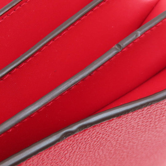 MICHAEL KORS Handbag leather Red 2WAY Women Used Authentic