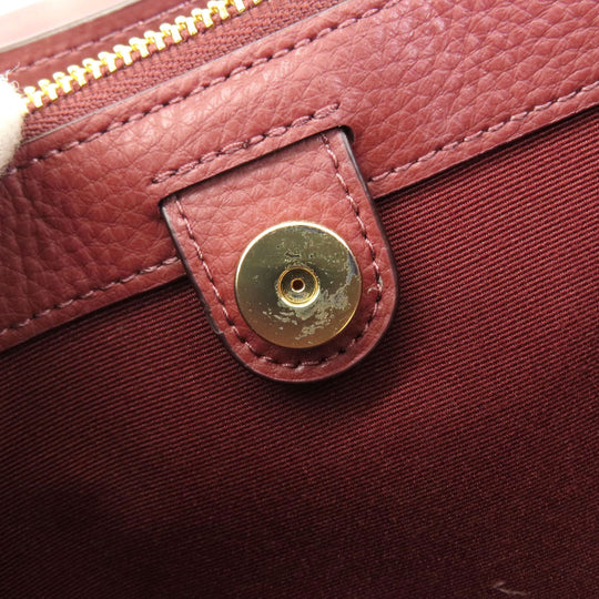 COACH Handbag 91122 leather pink 2WAY Women Used Authentic