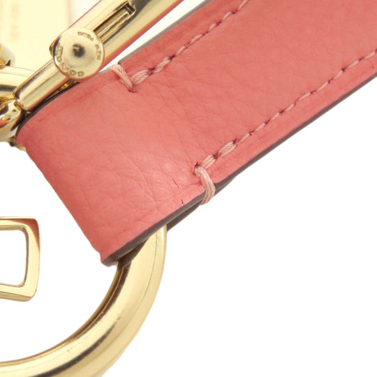 COACH Handbag 91122 leather pink 2WAY Women Used Authentic
