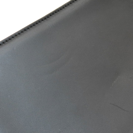 BURBERRY Handbag leather black logo