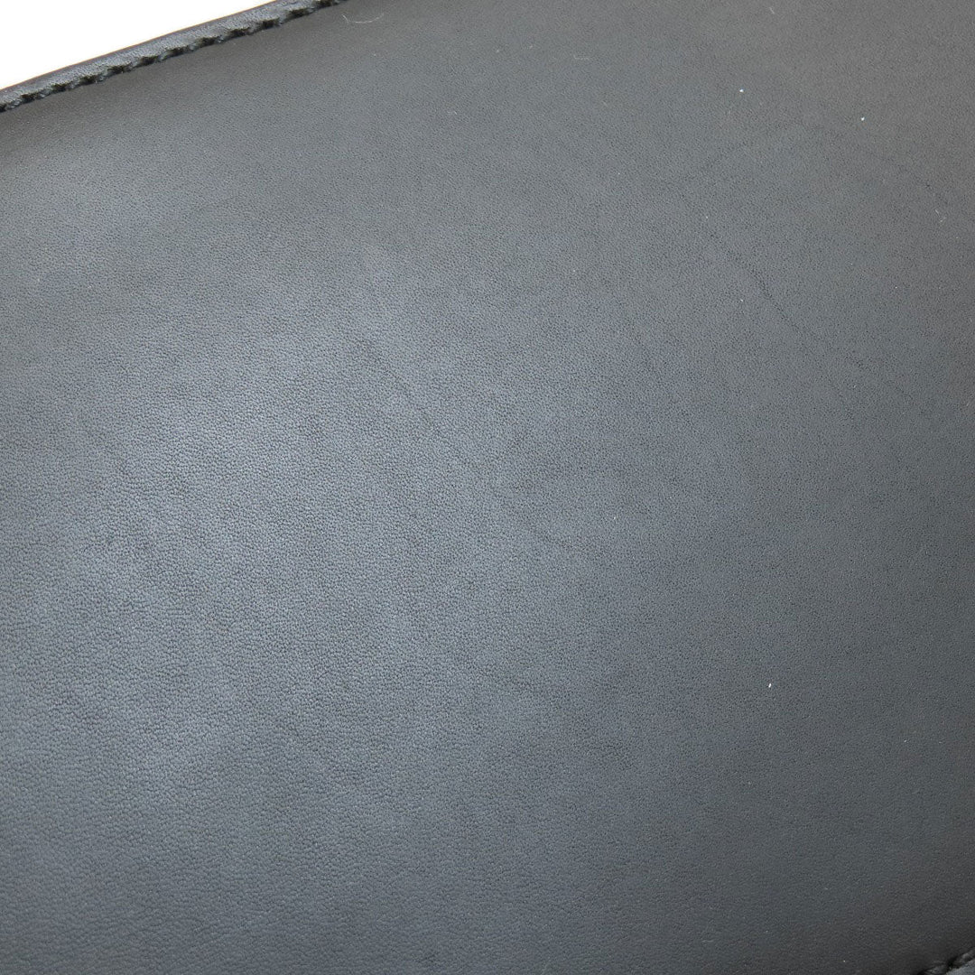 BURBERRY Handbag leather black logo