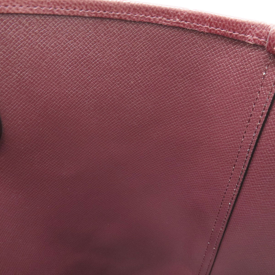 COACH Tote Bag PVC Brown reversible Women Used Authentic