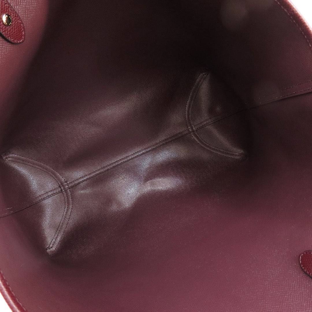 COACH Tote Bag PVC Brown reversible Women Used Authentic