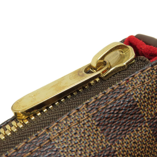 LOUIS VUITTON Tote Bag N51181 Damier canvas Brown Saleya GM Damier Ebene Women Used Authentic