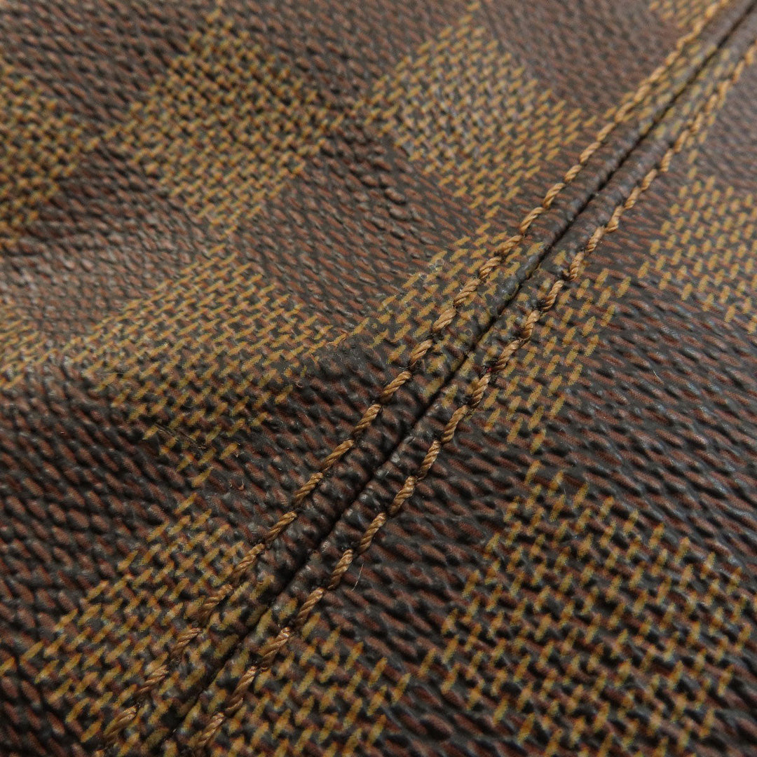 LOUIS VUITTON Tote Bag N51181 Damier canvas Brown Saleya GM Damier Ebene Women Used Authentic