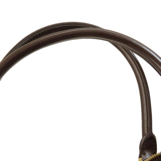 LOUIS VUITTON Tote Bag N51181 Damier canvas Brown Saleya GM Damier Ebene Women Used Authentic