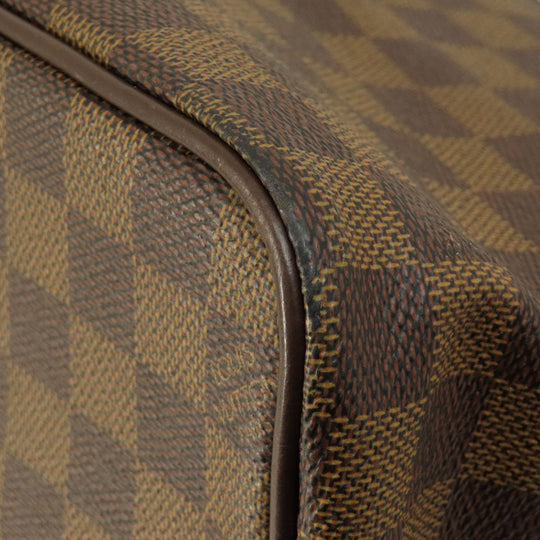 LOUIS VUITTON Tote Bag N51181 Damier canvas Brown Saleya GM Damier Ebene Women Used Authentic