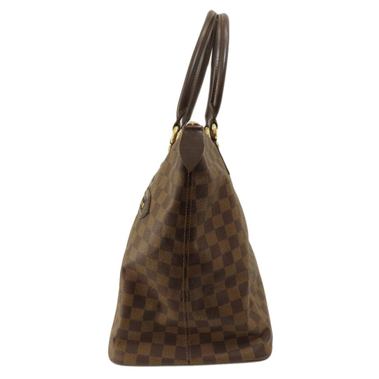 LOUIS VUITTON Tote Bag N51181 Damier canvas Brown Saleya GM Damier Ebene Women Used Authentic