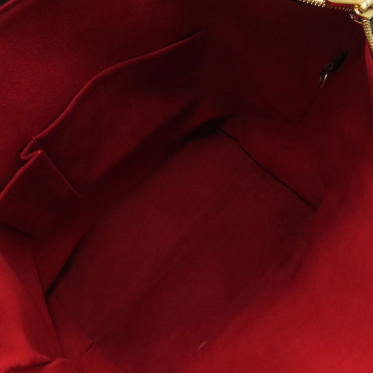 LOUIS VUITTON Tote Bag N51181 Damier canvas Brown Saleya GM Damier Ebene Women Used Authentic