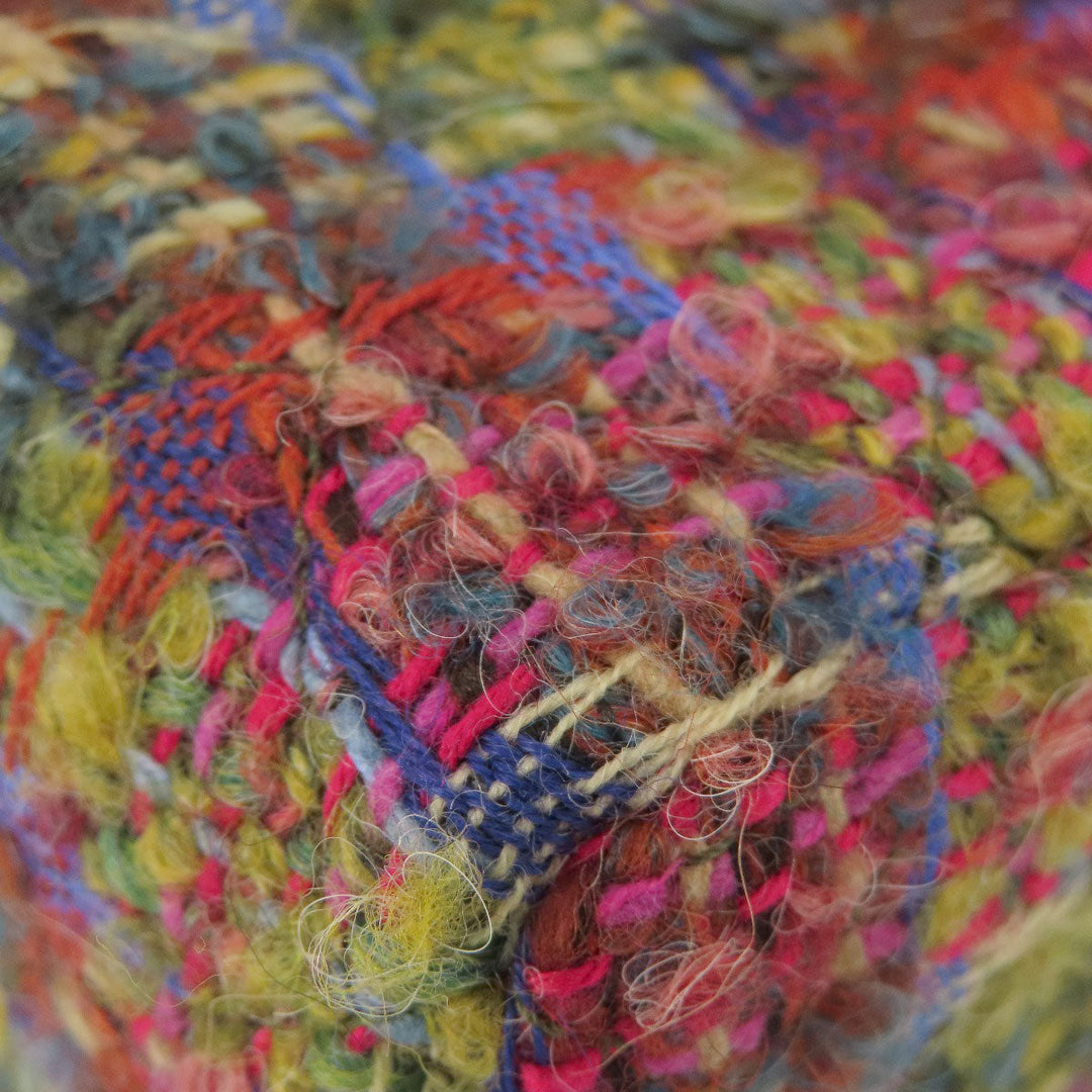 CHANEL Shoulder Bag Tweed multicolor ChainShoulder COCO Mark Gold Metal Women Used Authentic