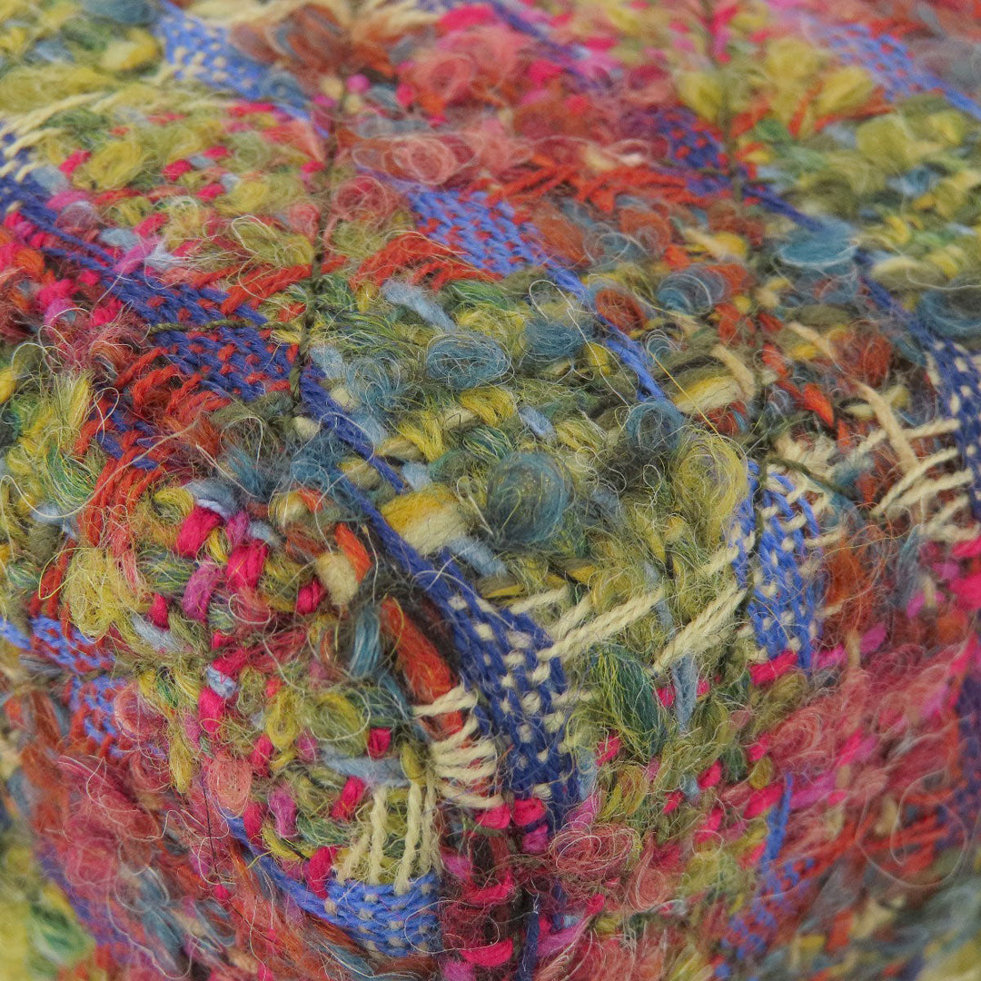 CHANEL Shoulder Bag Tweed multicolor ChainShoulder COCO Mark Gold Metal Women Used Authentic