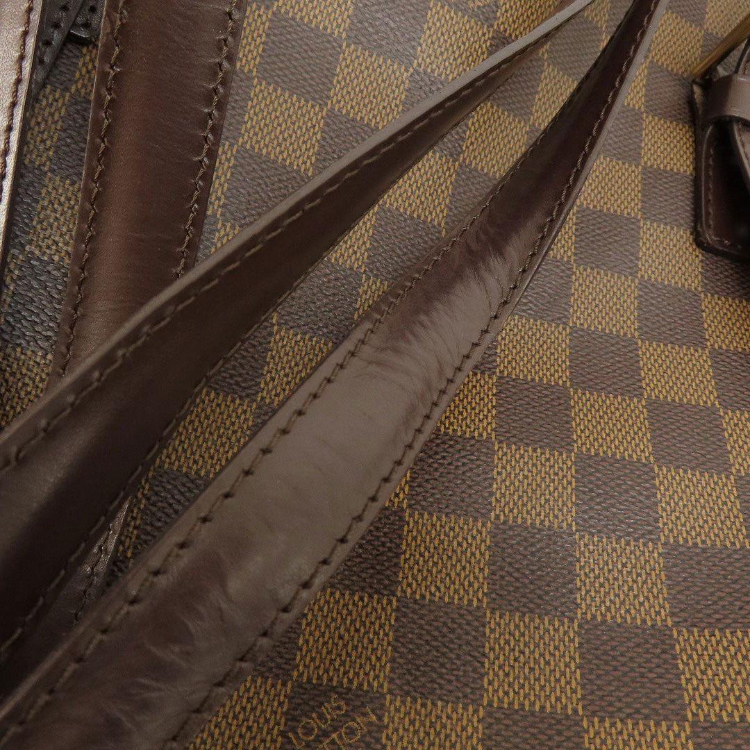 LOUIS VUITTON Tote Bag N51119 Damier canvas Brown Chelsea Damier Ebene Women Used Authentic