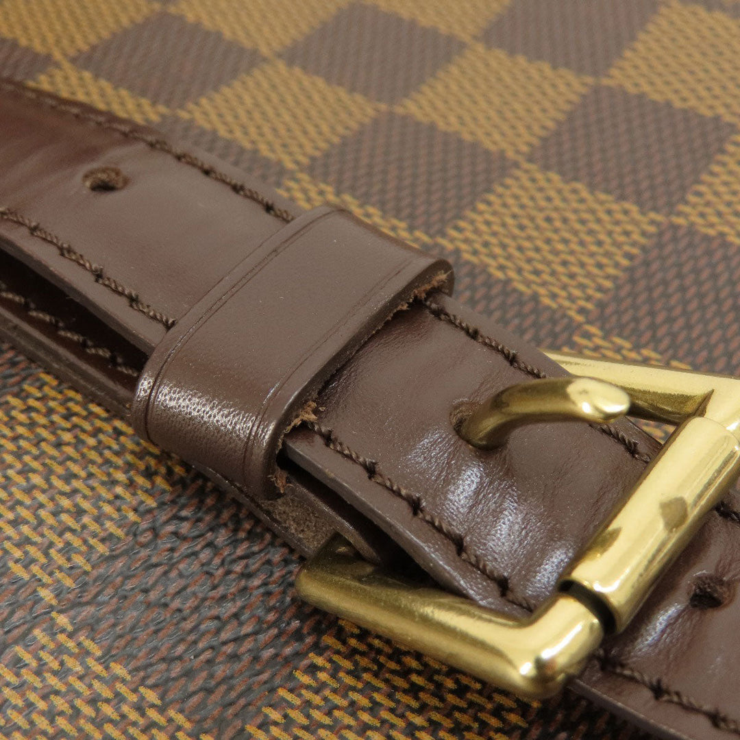 LOUIS VUITTON Tote Bag N51119 Damier canvas Brown Chelsea Damier Ebene Women Used Authentic