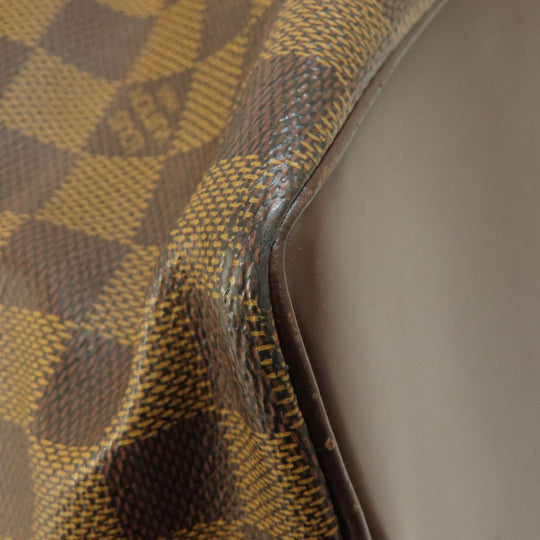 LOUIS VUITTON Tote Bag N51119 Damier canvas Brown Chelsea Damier Ebene Women Used Authentic