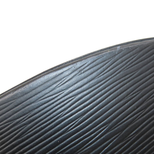 LOUIS VUITTON Tote Bag M52272 Epi black Saint Jacques PM Noir Women Used Authentic