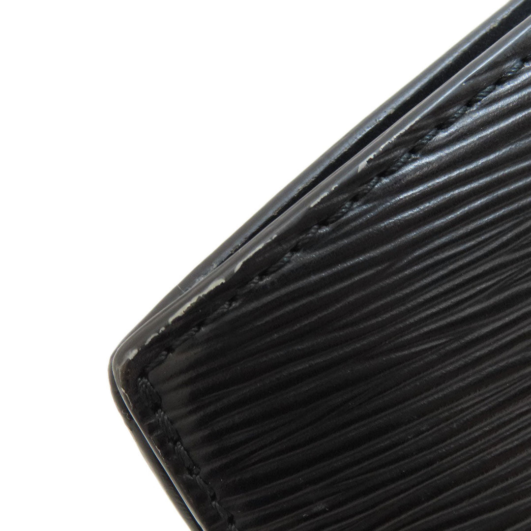 LOUIS VUITTON Tote Bag M52272 Epi black Saint Jacques PM Noir Women Used Authentic