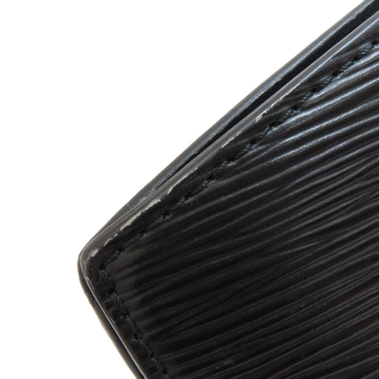 LOUIS VUITTON Tote Bag M52272 Epi black Saint Jacques PM Noir Women Used Authentic