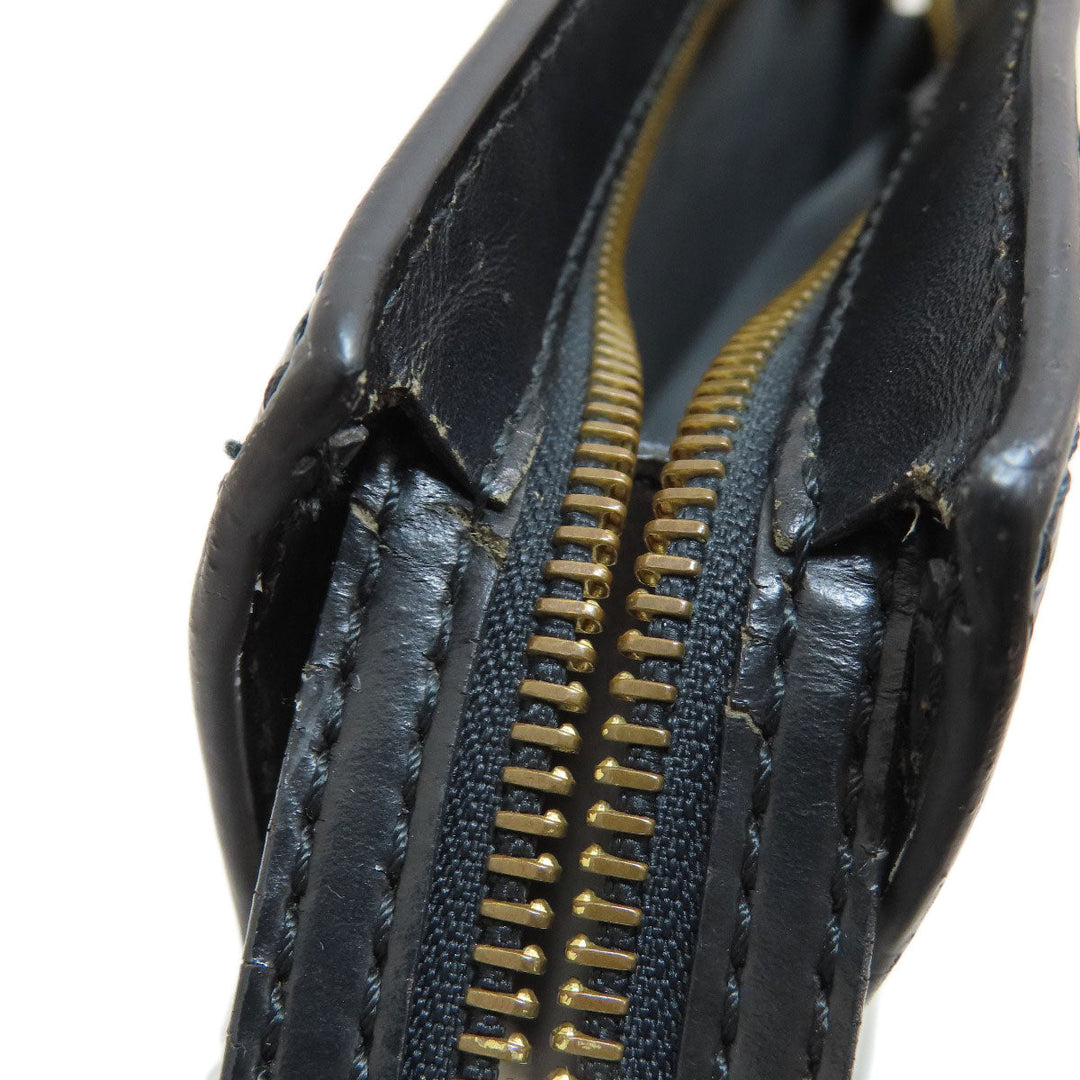 LOUIS VUITTON Tote Bag M52272 Epi black Saint Jacques PM Noir Women Used Authentic