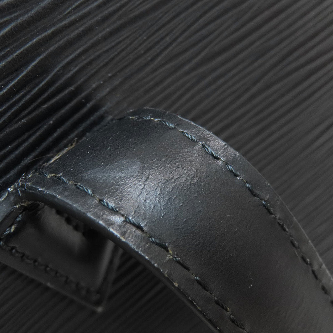 LOUIS VUITTON Tote Bag M52272 Epi black Saint Jacques PM Noir Women Used Authentic