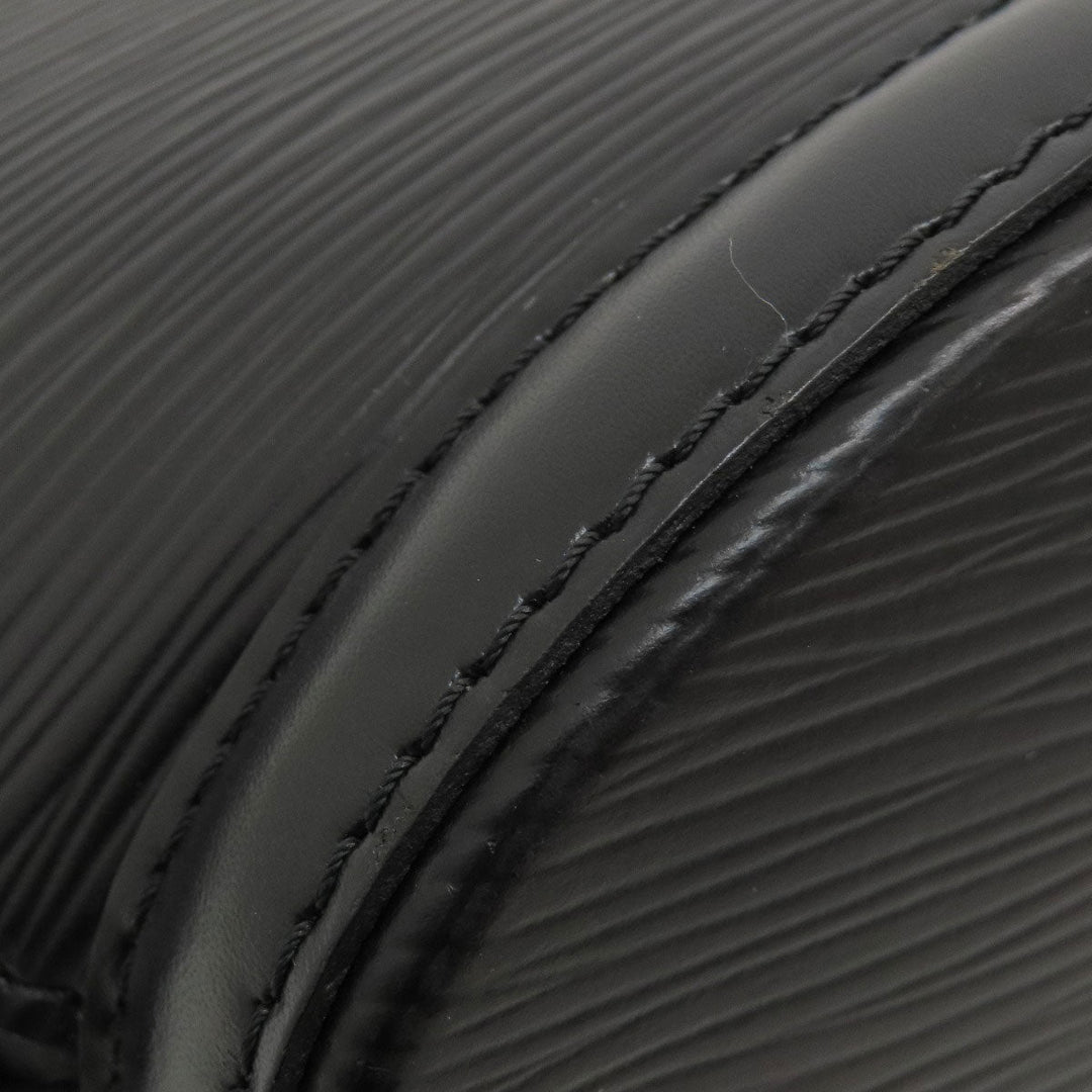 LOUIS VUITTON Tote Bag M52272 Epi black Saint Jacques PM Noir Women Used Authentic