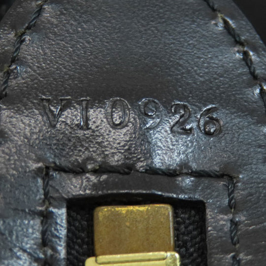 LOUIS VUITTON Tote Bag M52272 Epi black Saint Jacques PM Noir Women Used Authentic