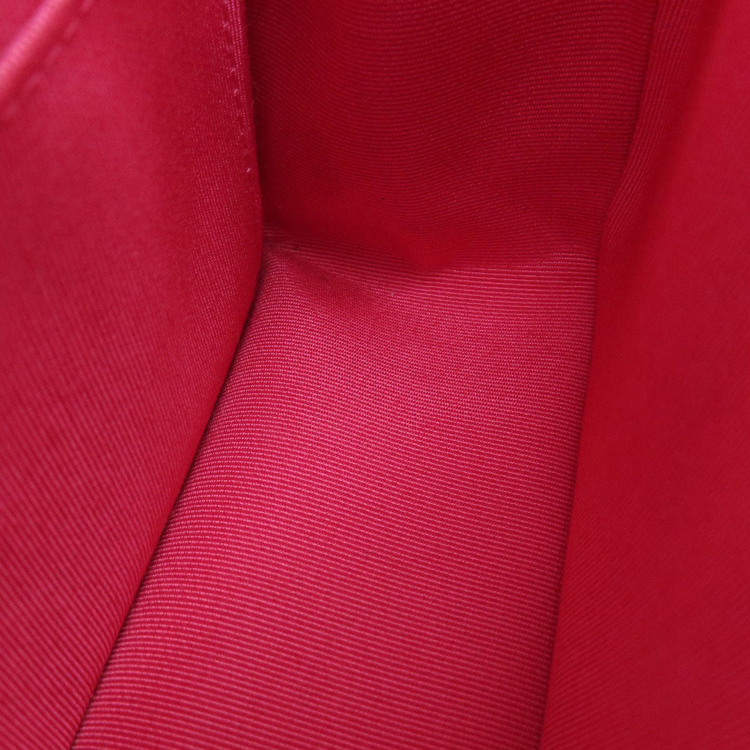 CHANEL Shoulder Bag Tweed pink ChainShoulder COCO Mark Gold Metal Women Used Authentic