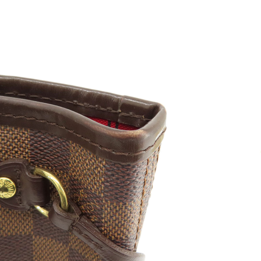 LOUIS VUITTON Tote Bag N51109 Damier canvas Brown ƒlƒ”ƒ@�[ƒtƒ‹PM ‹Œ Damier ƒGƒxƒk Women Used Authentic