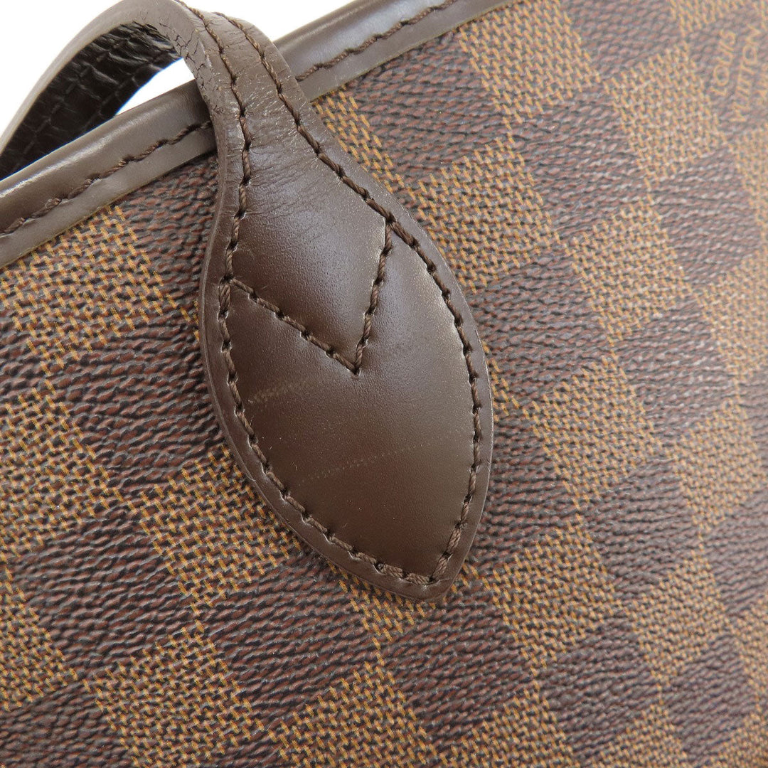 LOUIS VUITTON Tote Bag N51109 Damier canvas Brown ƒlƒ”ƒ@�[ƒtƒ‹PM ‹Œ Damier ƒGƒxƒk Women Used Authentic