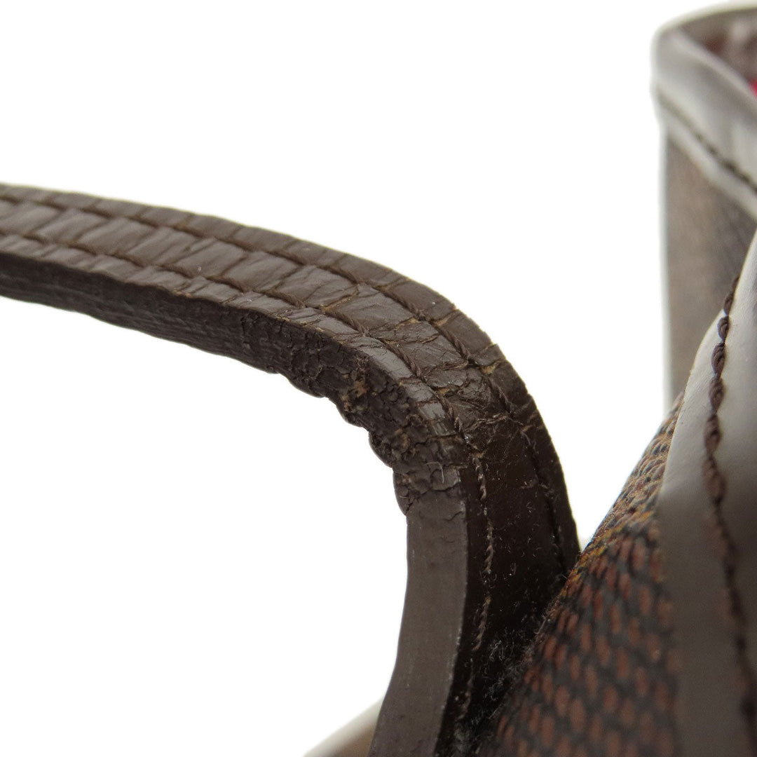 LOUIS VUITTON Tote Bag N51109 Damier canvas Brown ƒlƒ”ƒ@�[ƒtƒ‹PM ‹Œ Damier ƒGƒxƒk Women Used Authentic