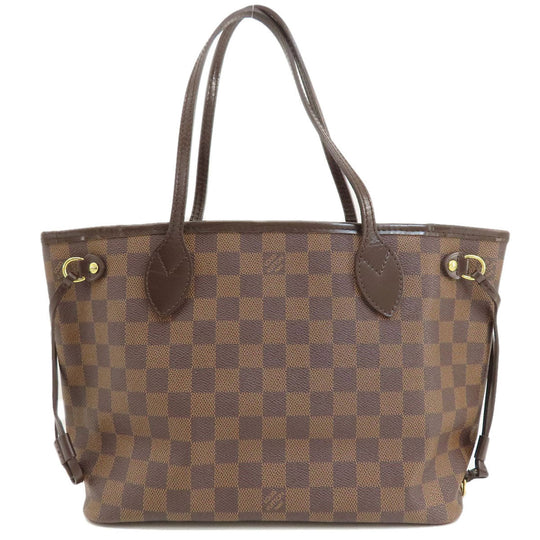 LOUIS VUITTON Tote Bag N51109 Damier canvas Brown ƒlƒ”ƒ@�[ƒtƒ‹PM ‹Œ Damier ƒGƒxƒk Women Used Authentic