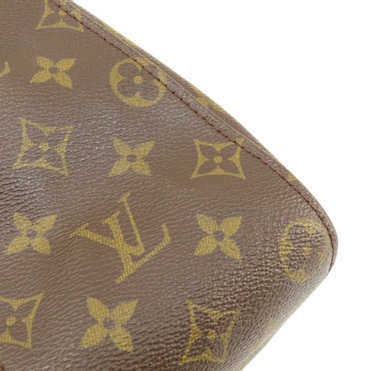LOUIS VUITTON Tote Bag M51145 Monogram canvas Brown LoopingGM Monogram Women Used Authentic