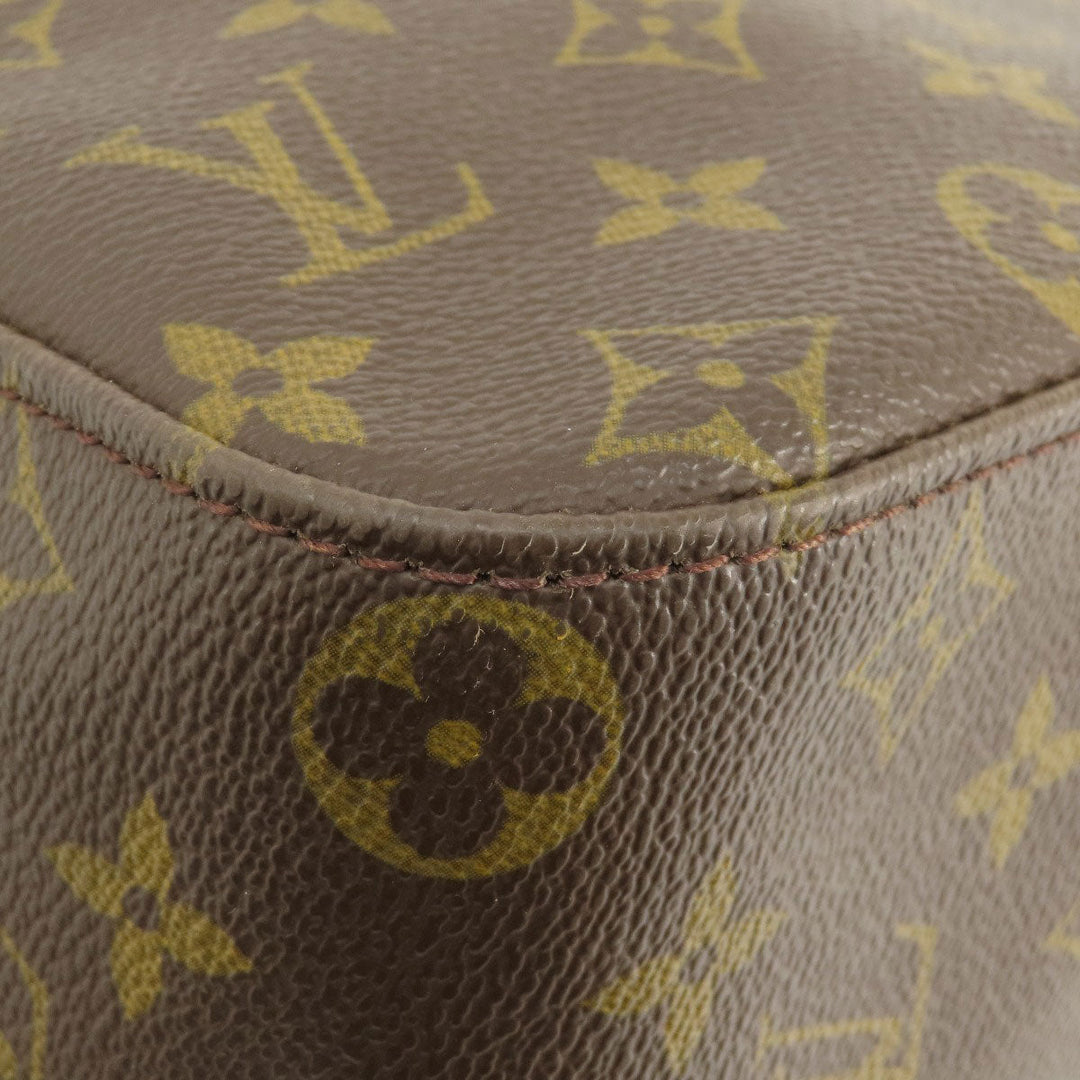 LOUIS VUITTON Tote Bag M51145 Monogram canvas Brown LoopingGM Monogram Women Used Authentic
