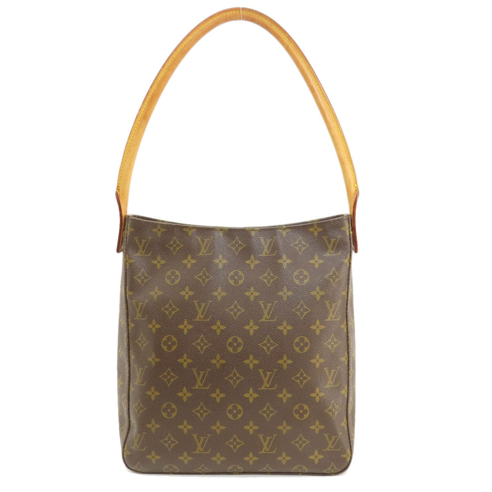LOUIS VUITTON Tote Bag M51145 Monogram canvas Brown LoopingGM Monogram Women Used Authentic