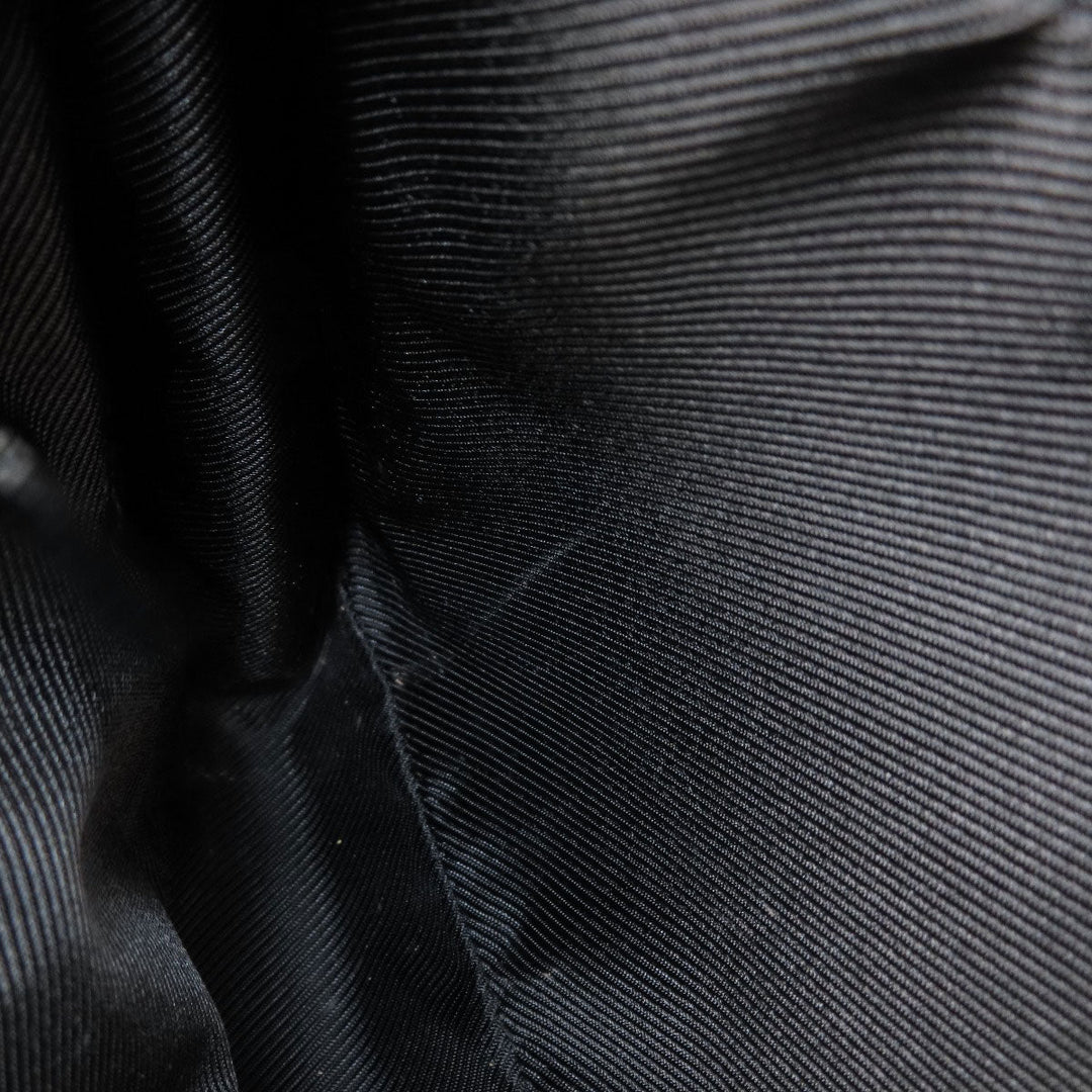 GUCCI Shoulder Bag 001.4206 canvas black GG one belt Women Used Authentic