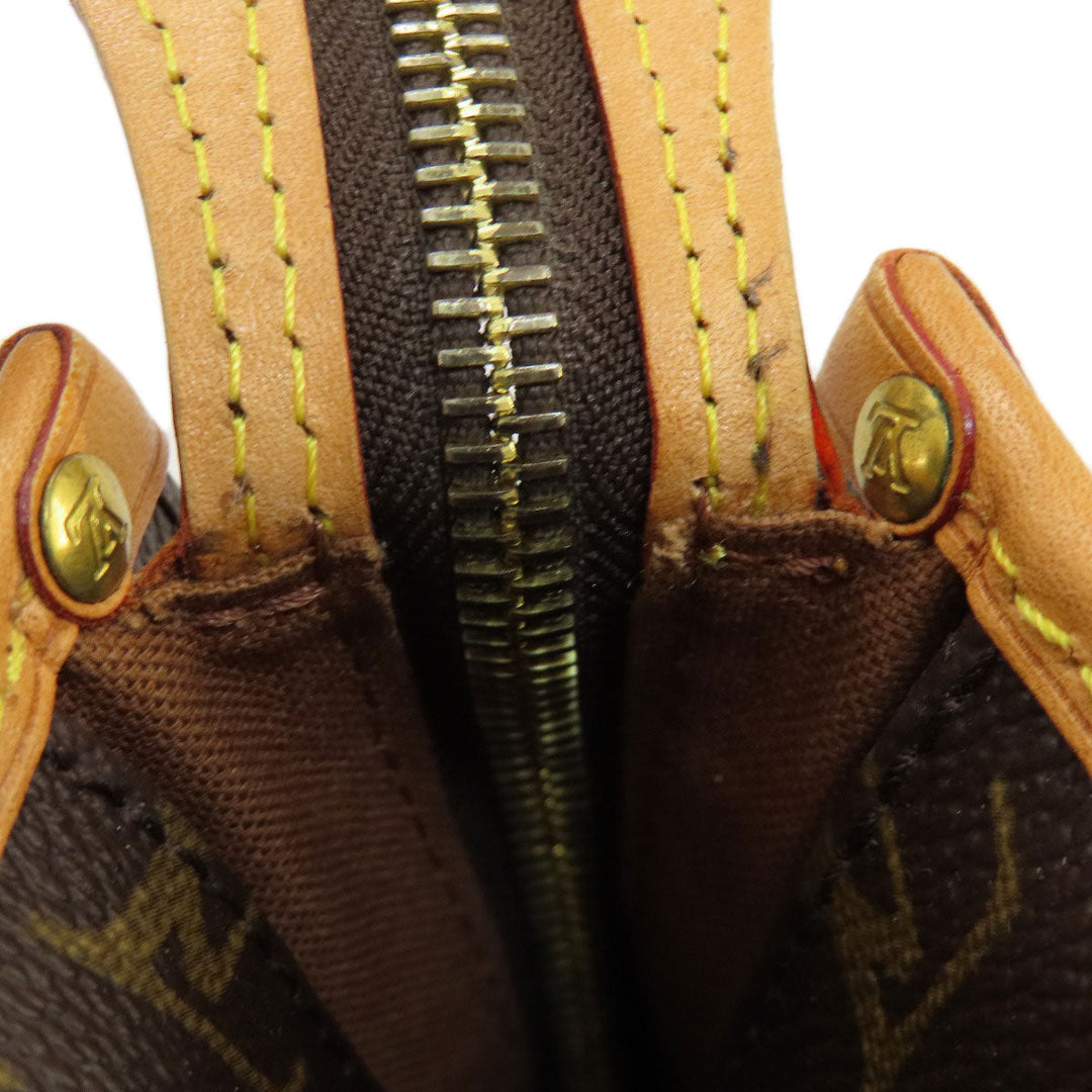 LOUIS VUITTON Tote Bag ‚l40007 Monogram canvas black Popincourt Haut Monogram Women Used Authentic