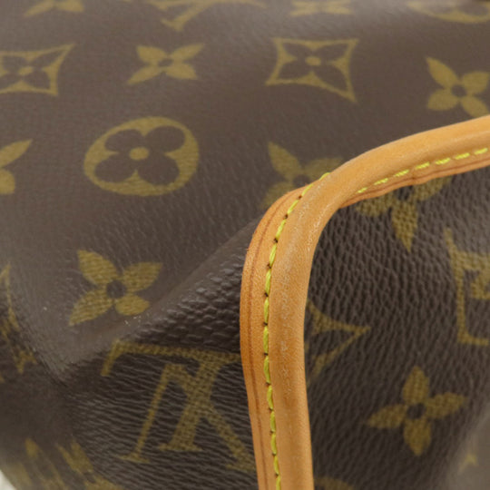 LOUIS VUITTON Tote Bag ‚l40007 Monogram canvas black Popincourt Haut Monogram Women Used Authentic