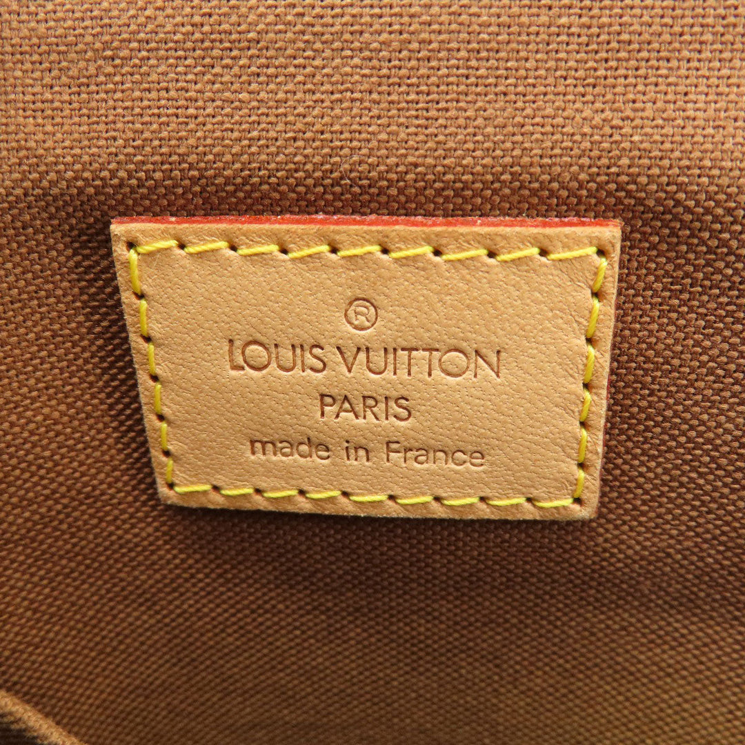 LOUIS VUITTON Tote Bag ‚l40007 Monogram canvas black Popincourt Haut Monogram Women Used Authentic