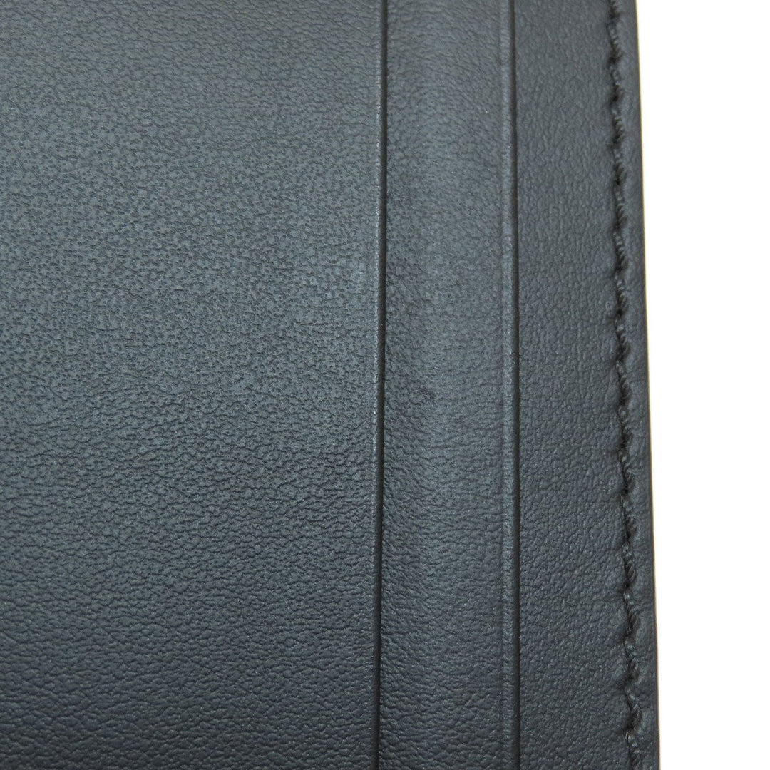 BURBERRY Card Case leather black logo mens(Unisex) Used Authentic